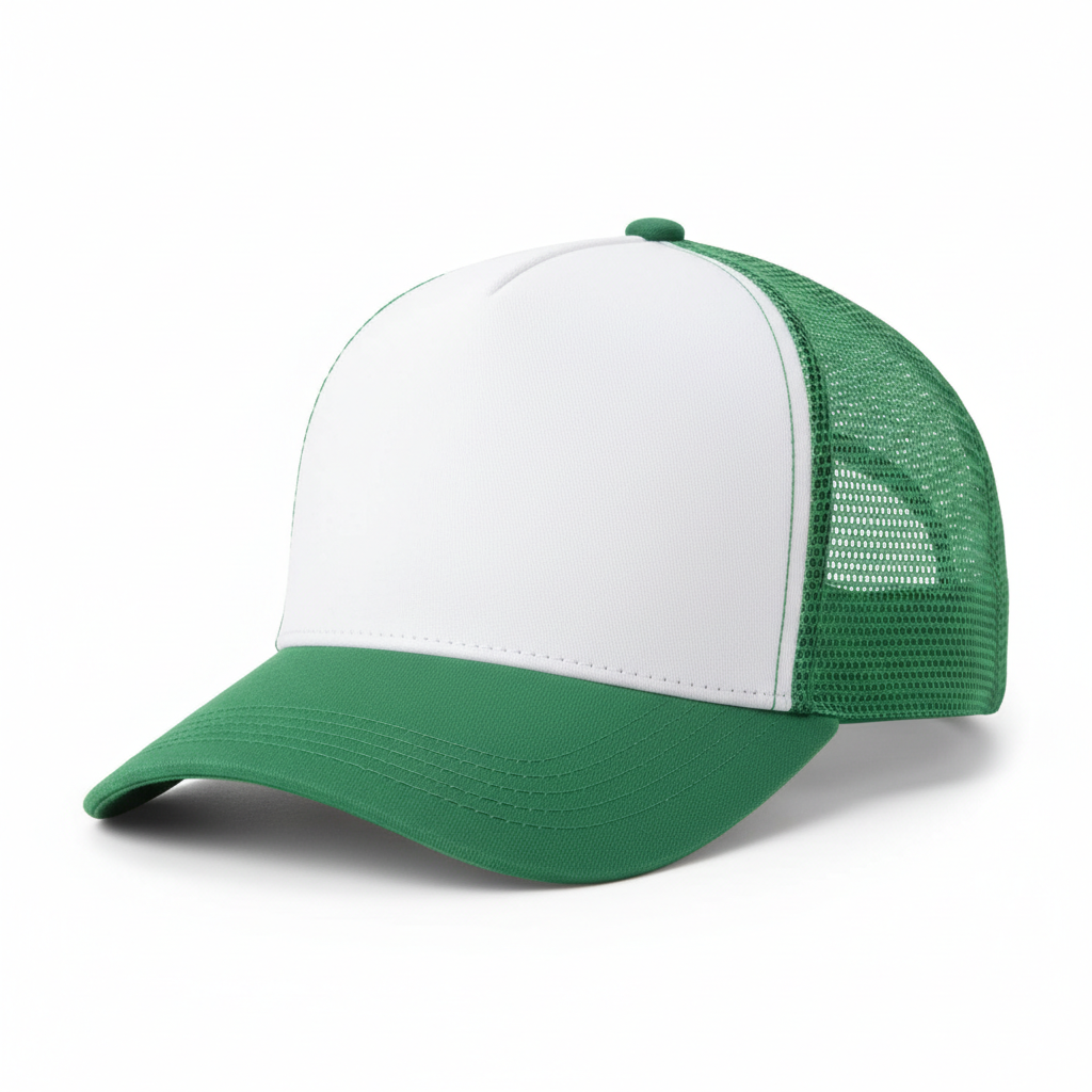 Green Two-Tone Cap