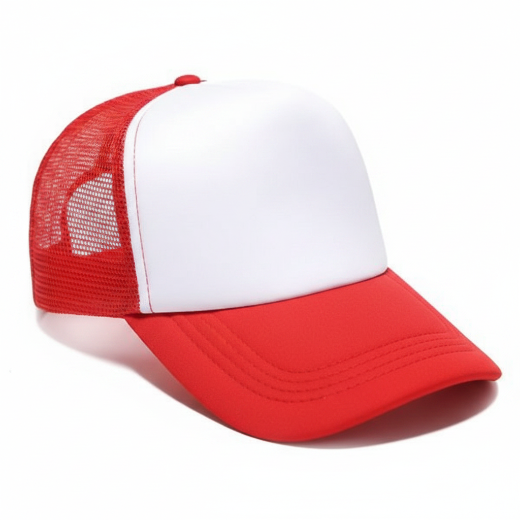 Red Two-Tone Cap