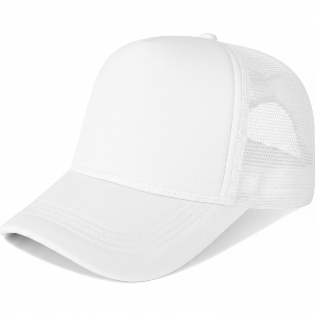White Two-Tone Cap